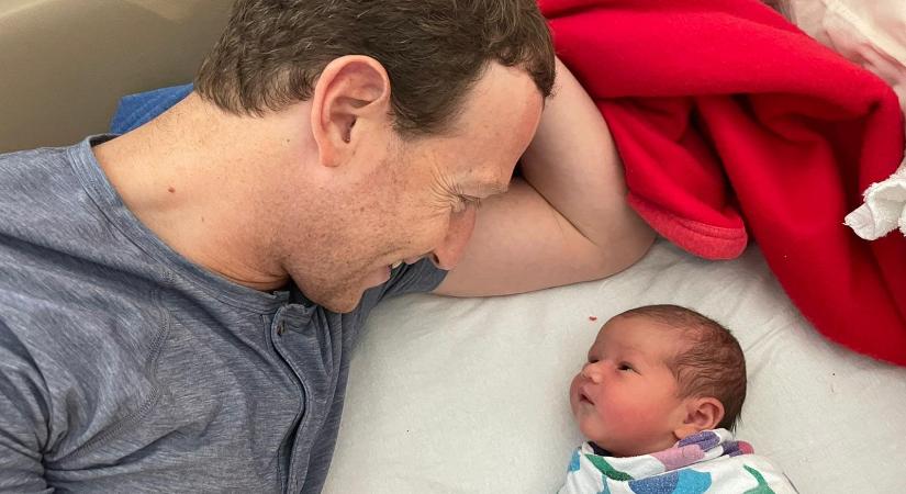 Megszületett a legkisebb Zuckerberg, háromgyerekes apuka lett a Meta alapítója