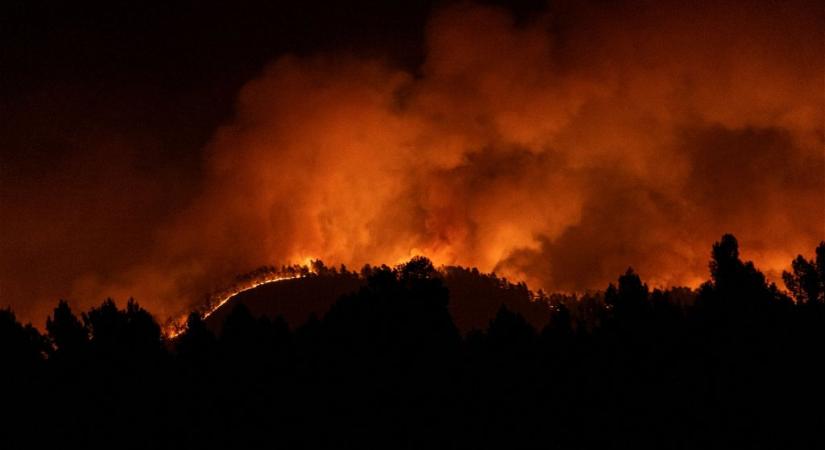 3000 hektáron pusztít erdőtűz Spanyolországban, 1500 lakost evakuáltak (videók)