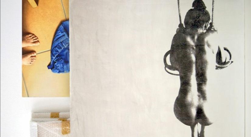 Tárlatvezetés Czene Márta: Ez nem az én testem című kiállításán az Inda Galériában