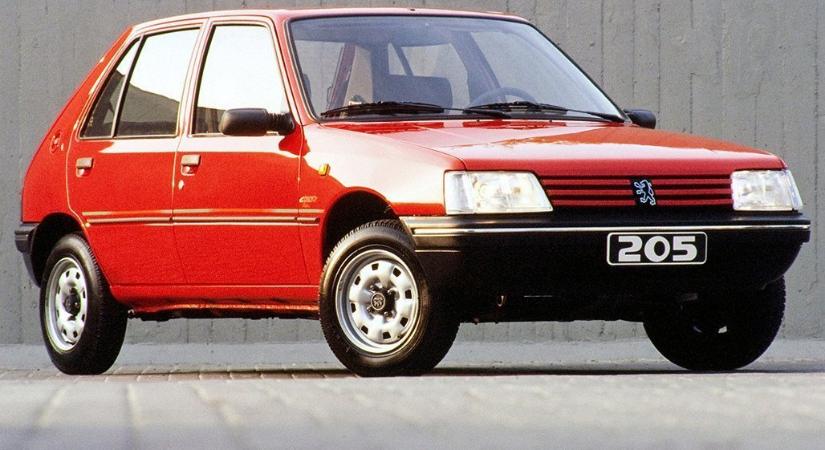 Sacré numéro: 40 éves a Peugeot 205
