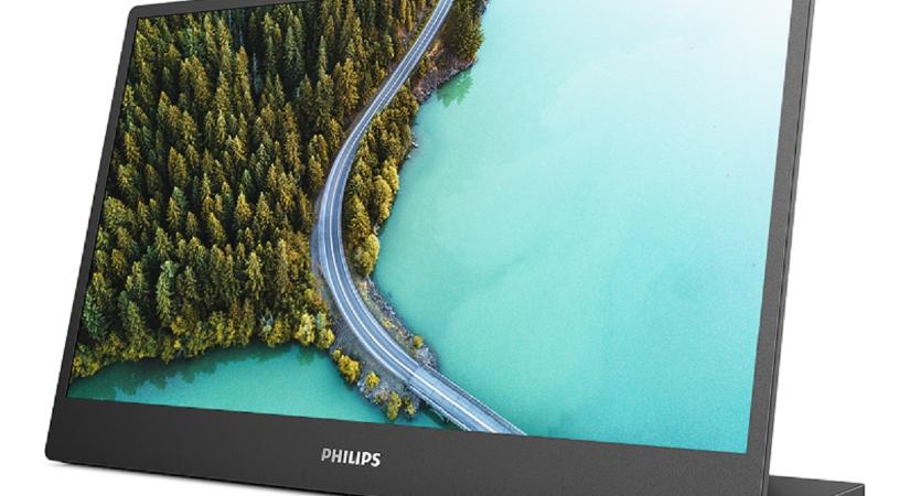 Az új Philips hordozható monitor egy tökéletes útitárs
