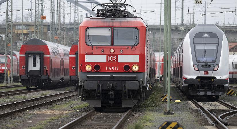 A nemzetközi vonatokat is érinti a hétfői németországi sztrájk
