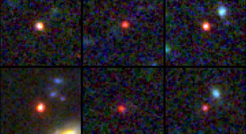 Hihetetlen méretű óriásbébi-galaxisokat talált a James Webb a korai világegyetemben