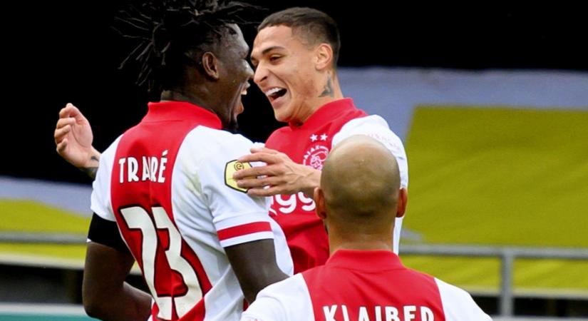 Elképesztő mennyiségű gólt rúgott az Ajax a holland bajnokin - videó