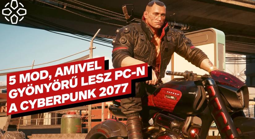 VIDEÓ: 5 mod, amivel elképesztően látványossá tehető a Cyberpunk 2077