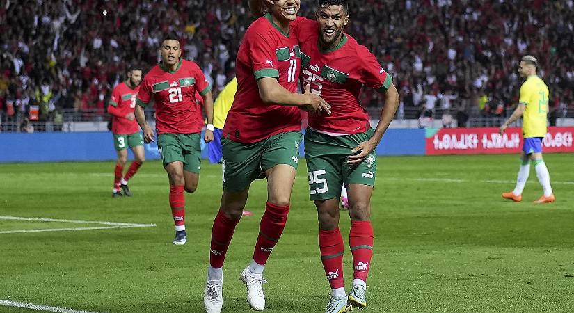 A vb elődöntős Marokkó legyőzte Brazíliát