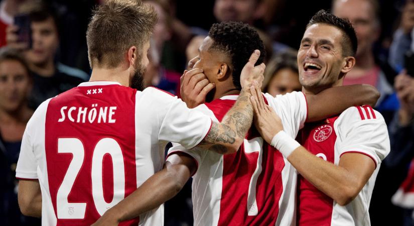11 perc alatt 5, majd 4 perc alatt 3 gólt lőtt az Ajax - videó