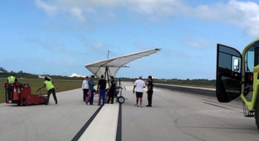 Két kubai menekült sárkányrepülővel szállt egészen Floridáig