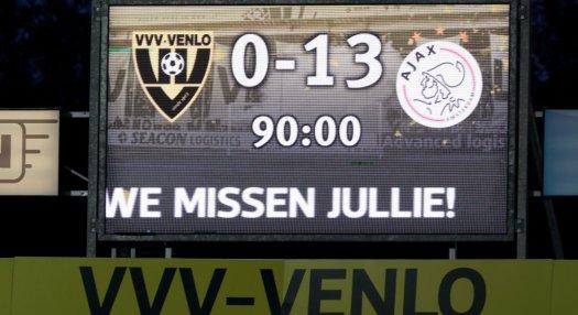 Ilyen gólkülönbség még az ifiben is ritka: 13-ig meg sem állt az Ajax - Videó