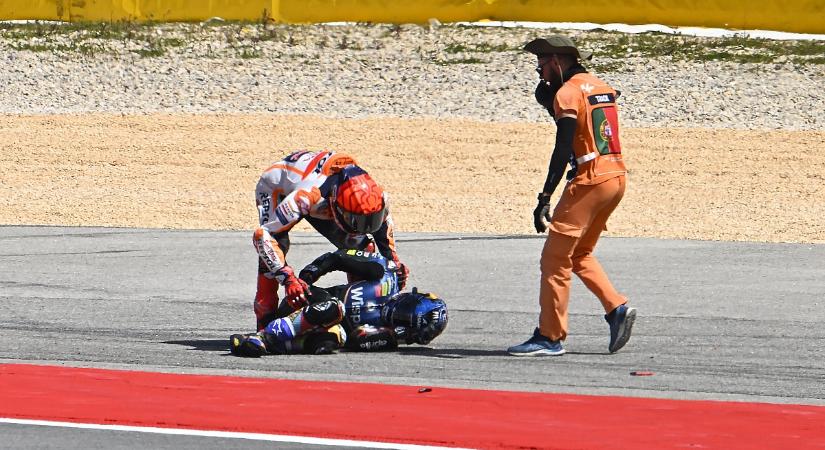 Olcsón megúszta Marc Marquez Oliveira kiütését – hivatalos