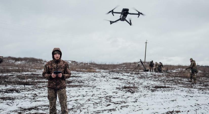 Lezuhant ukrán drón okozott robbanást Oroszországban