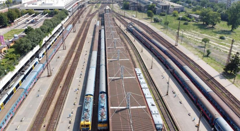 A vasárnap este Budapestről Németországba induló vonatokat is érinti a sztrájk