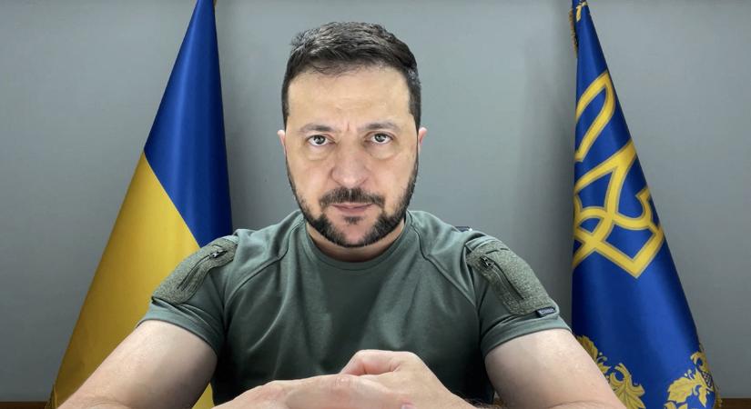 Zelenszkij felszólította a hátországot, vegyék ki a részüket a harcból