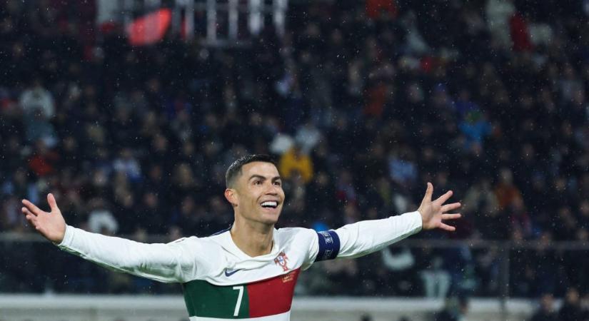 Ronaldo idén két meccsen több gólt szerzett a válogatottban, mint tavaly összesen