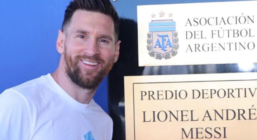 Messiről nevezték el az argentin válogatott edzőközpontját