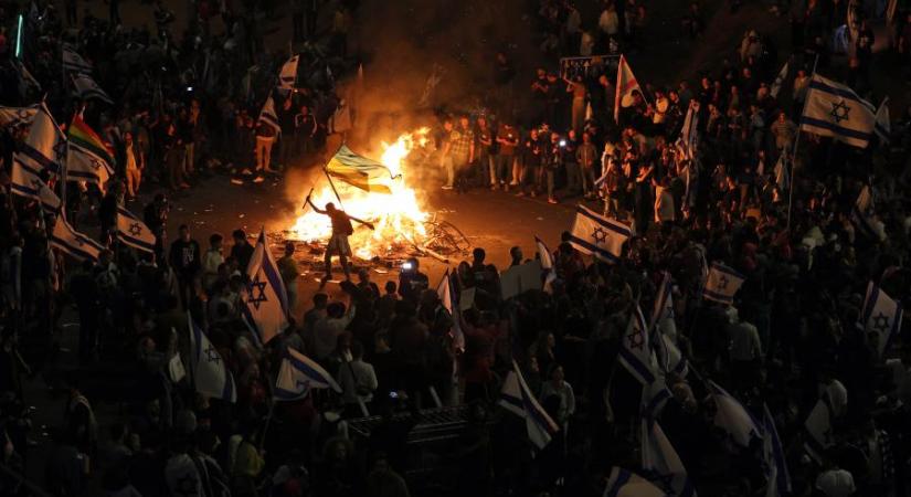 Általános sztrájkot helyezett kilátásba Izraelben a szakszervezeti szövetség, ha folytatódik a jogrend szétverése