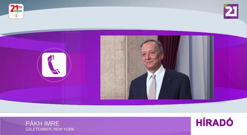 Pákh Imre a TV21-nek: a turulügyben Munkácson, Budapesten és lehet, hogy New York-ban is pert indítunk (videó)