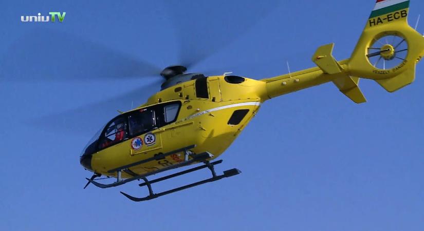 Súlyos autóbaleset volt Bonyhádnál: mentőhelikoptert is riasztottak