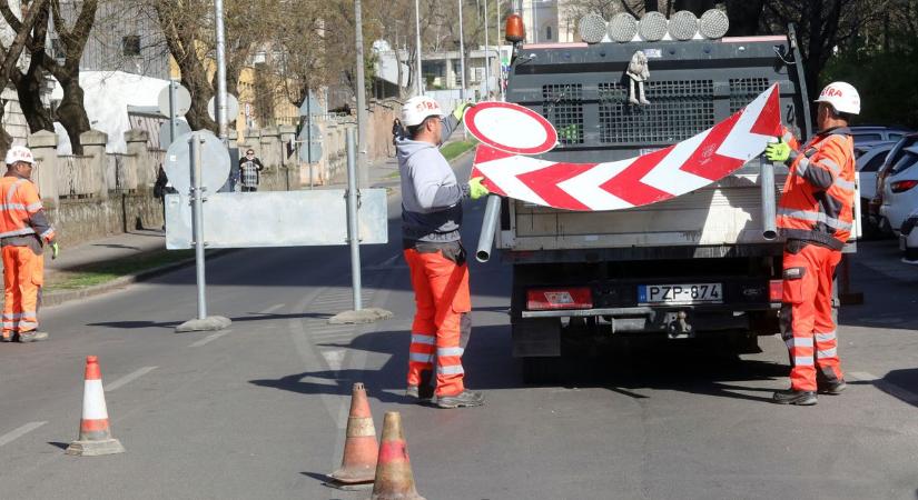 Szigeti úti munkálatok: 30 ezer forintra is büntethetik a szabálytalan autósokat