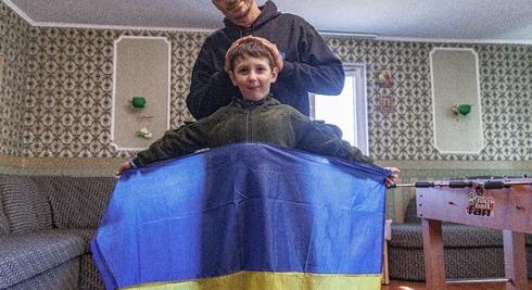 Ukrajnában járt Orlando Bloom