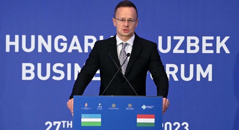 Szijjártó: minden feltétel adott a magyar–üzbég gazdasági együttműködés fejlesztéséhez (videó)