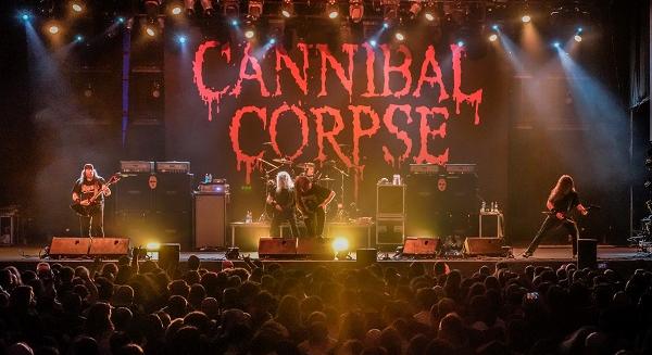 Élményrobbanás: sötét temetés és hulladarálás - Cannibal Corpse, Dark Funeral, Ingested, Stormruler beszámoló - 2023. március 26., Barba Negra Red Stage