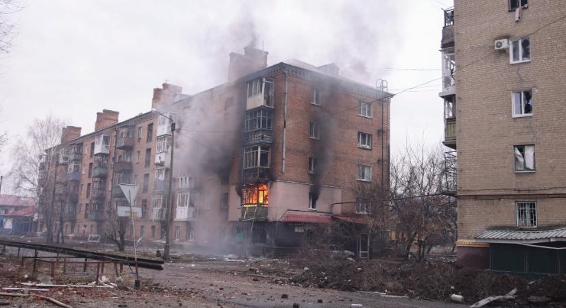 Három Donyeck megyei településre összpontosították az orosz támadásokat