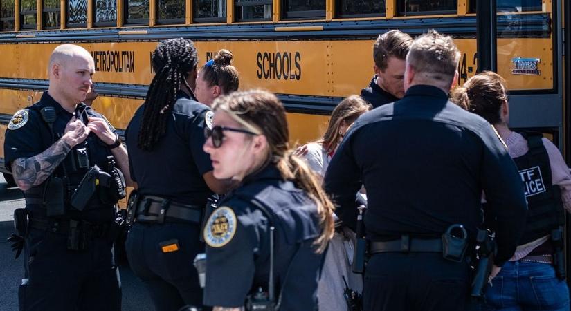 Iskolai lövöldözés: gyerekeket is gyilkolt egy fiatal nő egy nashville-i iskolában