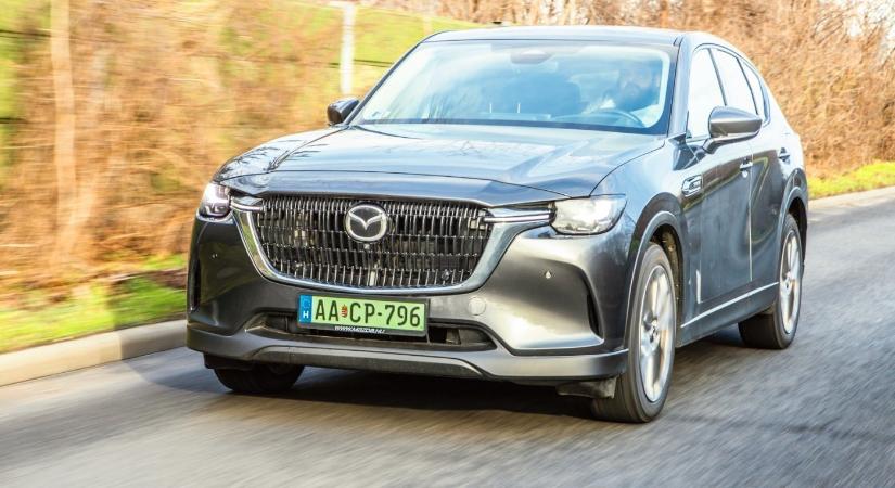 Csúcstámadás – Mazda CX-60 e-Skyactiv PHEV teszt