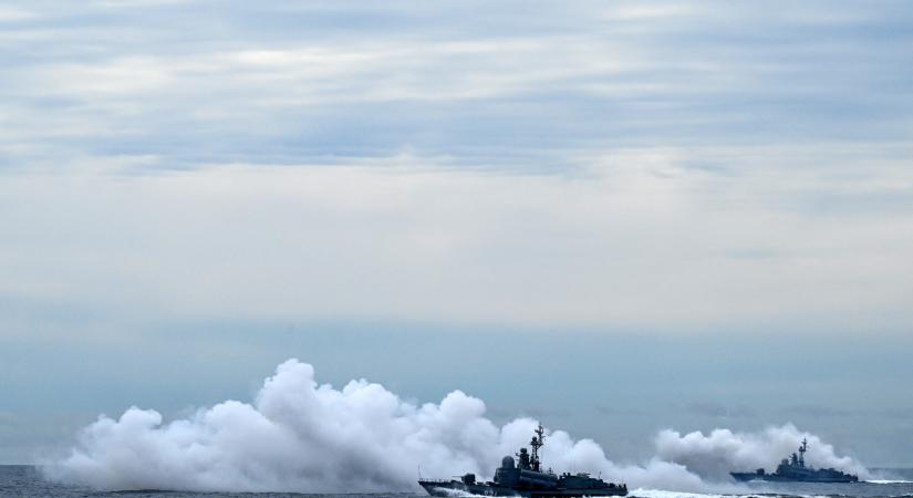 Az oroszok a Japán-tengeren teszteltek rakétákat