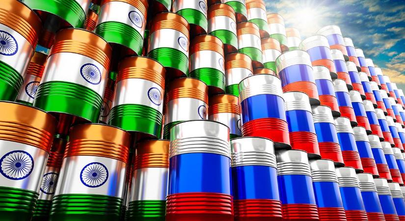 Kilőtt az Indiába áramló orosz olajexport