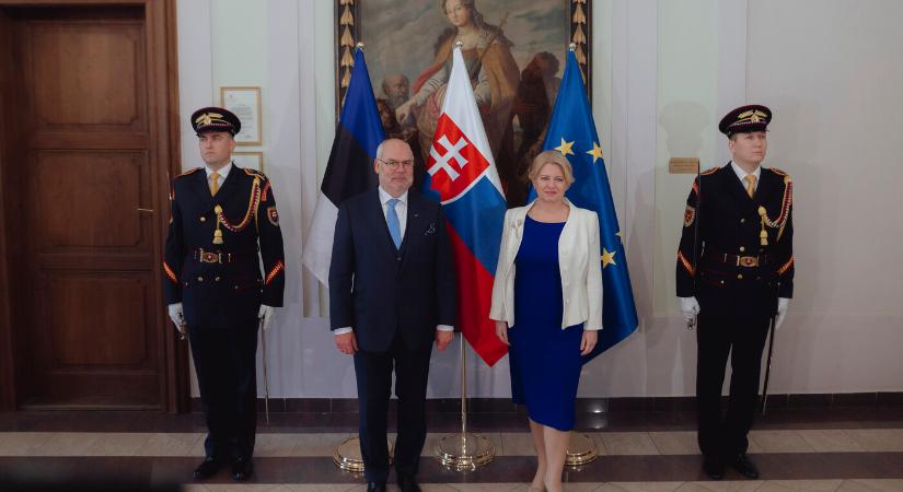 Elnöki találkozó Kassán: a szlovák és az észt államfő szerint Európa biztonsága... (FOTÓK)