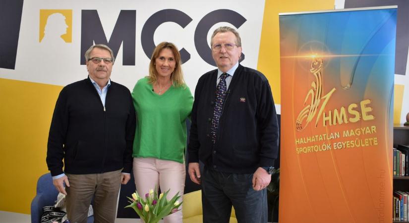 Halhatatlan példaképek Zalaegerszegen – Nagy Tímea és Hegedűs Csaba olimpiai bajnokok voltak az MCC vendégei