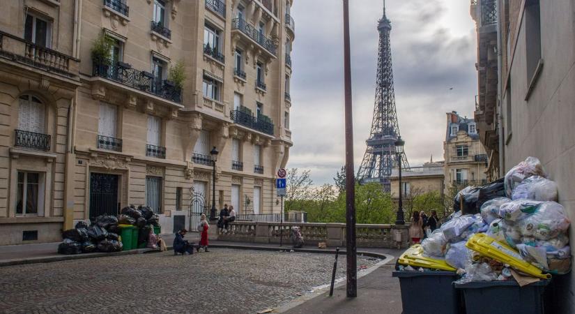 Érdeklődés hiányában elmarad a kukások sztrájkja Párizsban