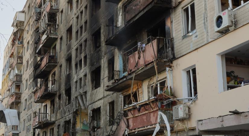 Négy kelet-ukrajnai településre irányultak az orosz támadások