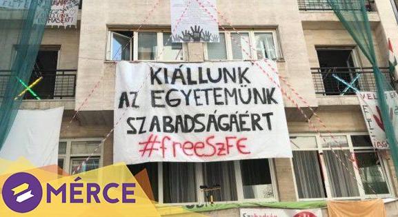 Az SZFE oktatói visszautasítják, hogy a sztrájkbizottság „belehajszolta” őket a sztrájkba