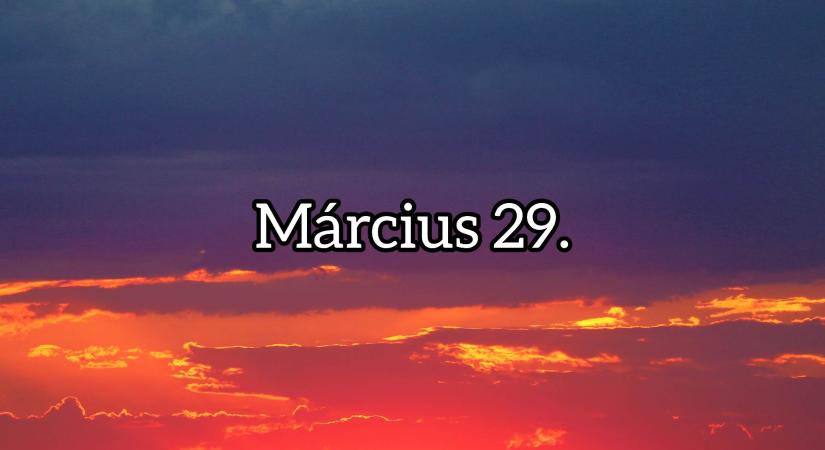 Napi horoszkóp: március 29. – Maradj kitartó a céljaid érdekében