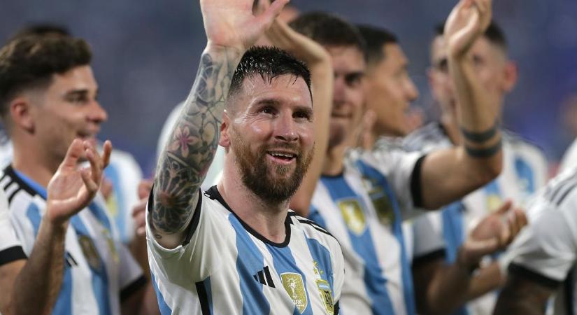Felkészülés: Messi 17 perc alatt triplázott, hetet vágott a világbajnok – videók