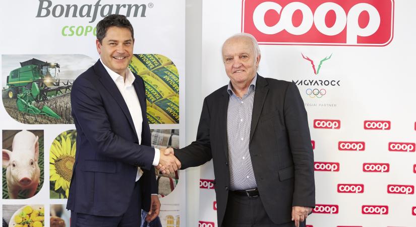 A CO-OP és a Bonafarm egyaránt elkötelezett a magyar élelmiszerek mellett