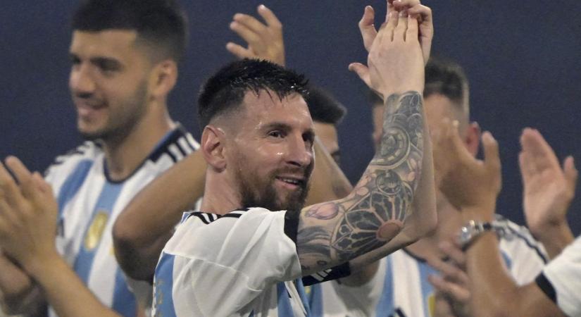 Messi 17 perc alatt három gólt lőtt az argentin válogatottban - videó