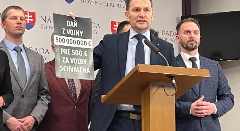 AKO-felmérés: Matovič 500 eurós jutalmának köszönhetően a választók csaknem 90 százaléka elmenne szavazni
