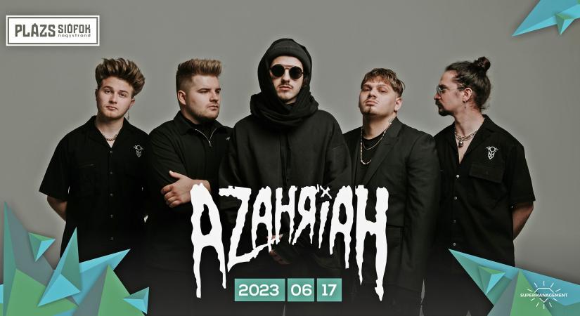 Azahriah – Siófok, Plázs