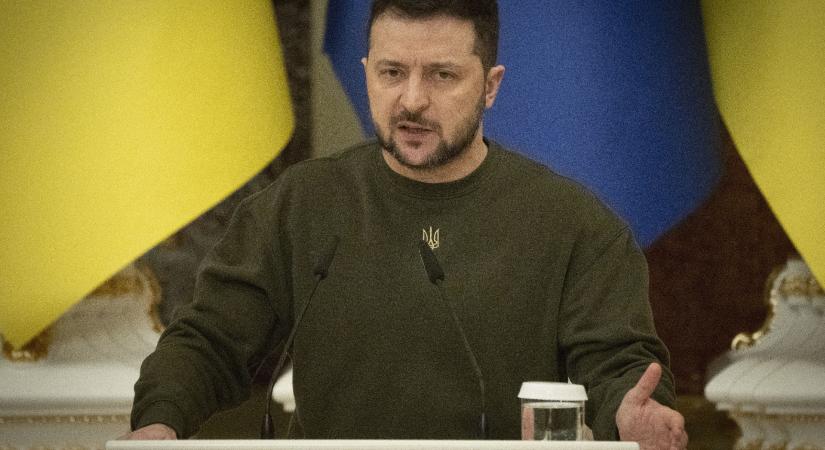 Zelenszkij szerint az ukrán nép kompromisszumot követel, ha Bahmut elesik