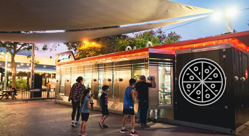 Robot Pizza Hut nyílt Tel Avivban