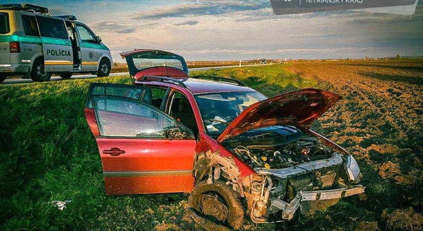 Ripityára törte autóját egy részeg sofőr Érsekújvárban