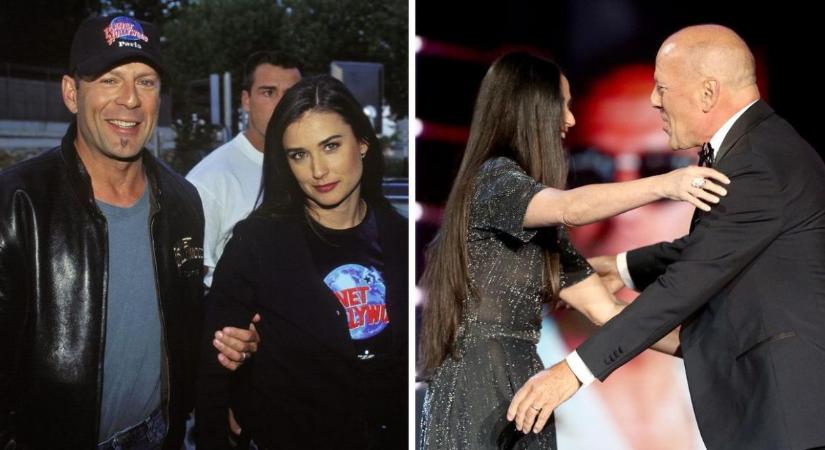 Bruce Willis és Demi Moore örök köteléke rá a bizonyíték, hogy a szeretet a válást is túléli
