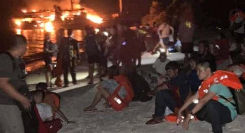 Fülöp-szigeteki komptűz: 31 főre emelkedett a halálos áldozatok száma