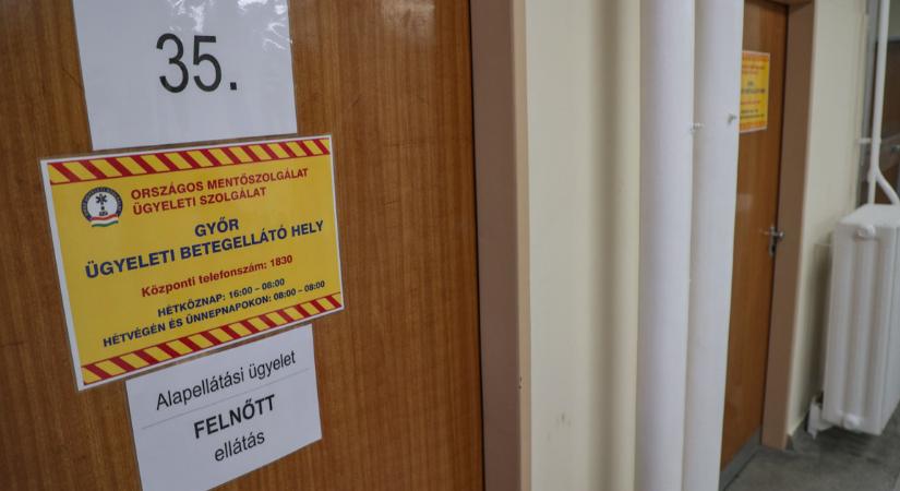 Győr-Mosonban 130-nál több háziorvos jelentkezett az ügyeletre, már nem rezidensek fogadják a betegeket