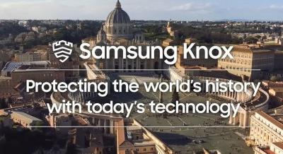 A Samsung segít a Vatikán őrzésében