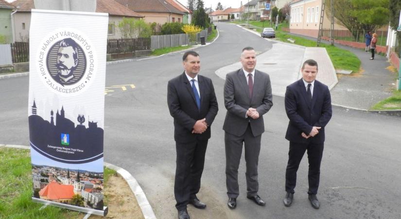 Megújult a Pózva utca Zalaegerszegen